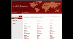 Desktop Screenshot of globaldirectory.ws
